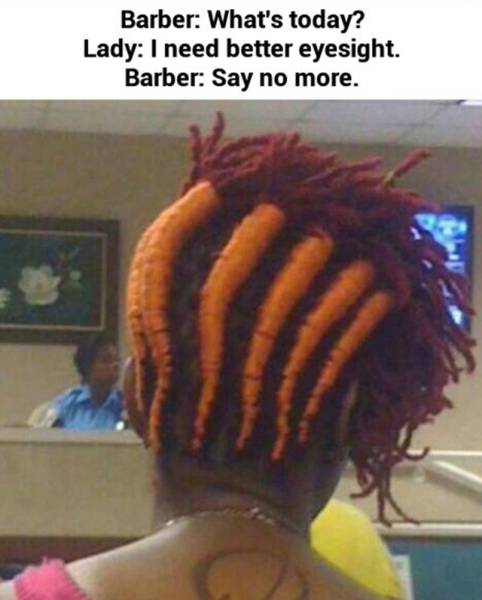 Cool And Ugly Hairstyles (26 pics)