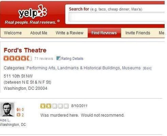 Greatest Yelp Reviews of All Time (16 pics)