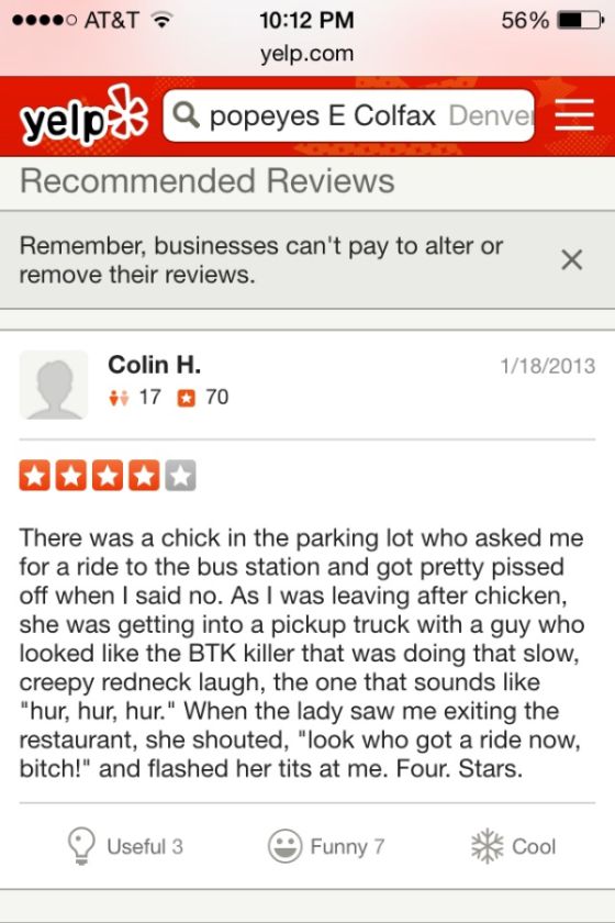 Greatest Yelp Reviews of All Time (16 pics)