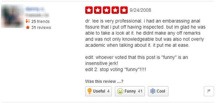 Greatest Yelp Reviews of All Time (16 pics)