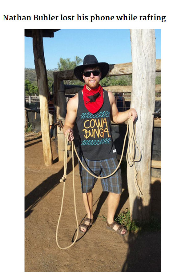 This Guy Lost His Phone In A River But Then Something Strange Started Happening (9 pics)