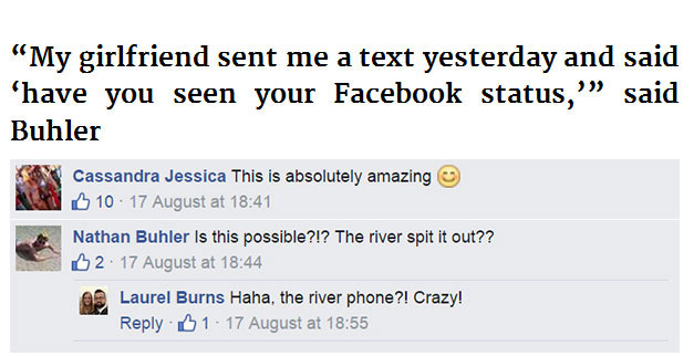 This Guy Lost His Phone In A River But Then Something Strange Started Happening (9 pics)