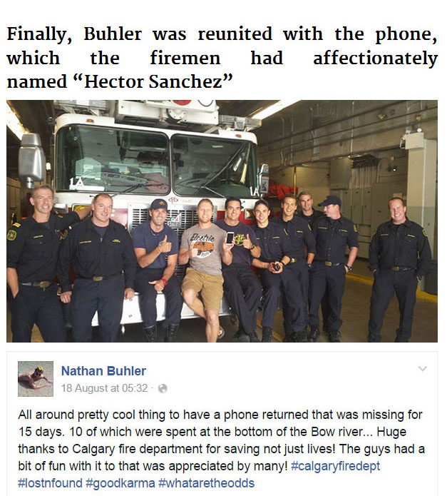 This Guy Lost His Phone In A River But Then Something Strange Started Happening (9 pics)
