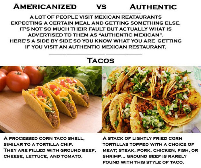 What Americanized Food Is Like Compared To The Real Deal (5 pics)