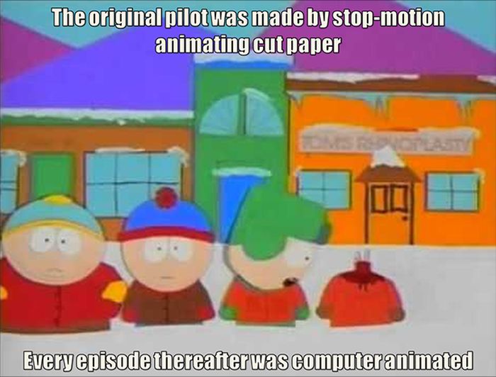 Fun, Random And Awesome Facts About South Park (19 pics)