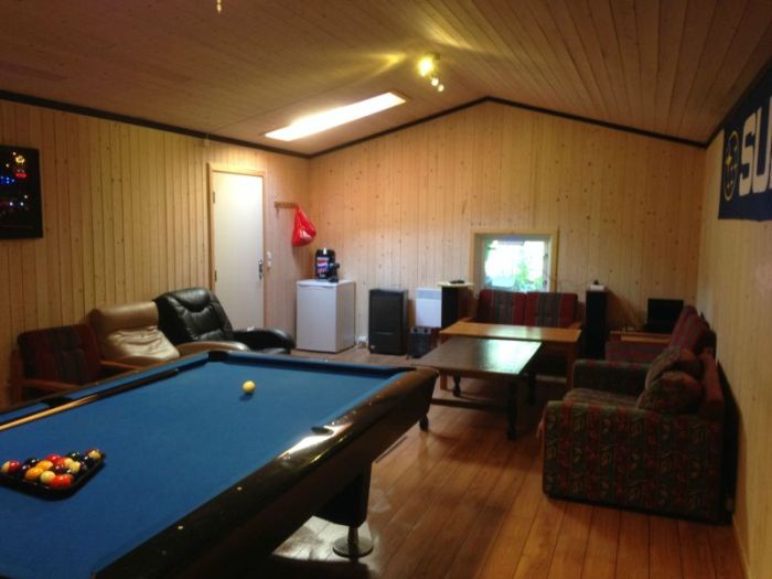 With A Little Bit Of Work This Collapsed Barn Became The Ultimate Billiard Room (25 pics)