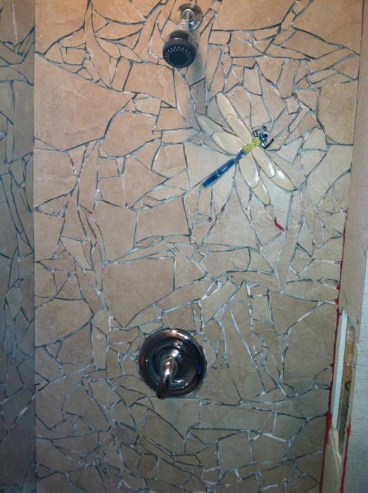 He Broke His Tile Then Put It Back Together To Make Something Awesome (9 pics)