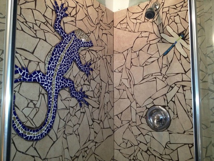 He Broke His Tile Then Put It Back Together To Make Something Awesome (9 pics)