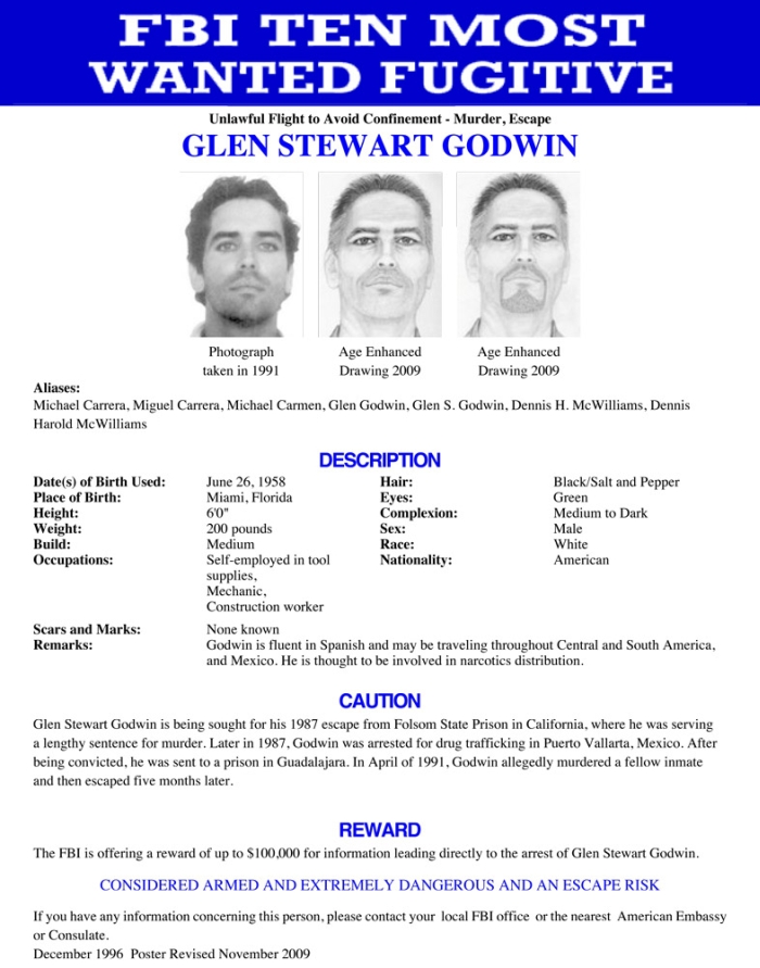 FBI Ten Most Wanted Fugitives (10 pics)