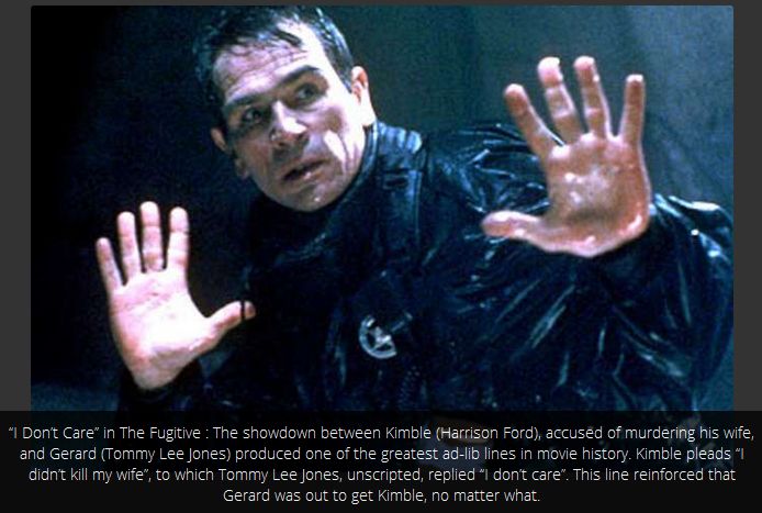 Legendary Movie Scenes That Were An Improv (16 pics)
