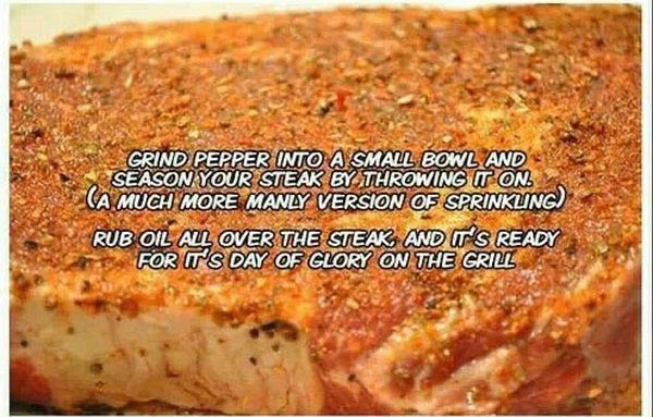 Manly Guide To Grilling Steaks (13 pics)