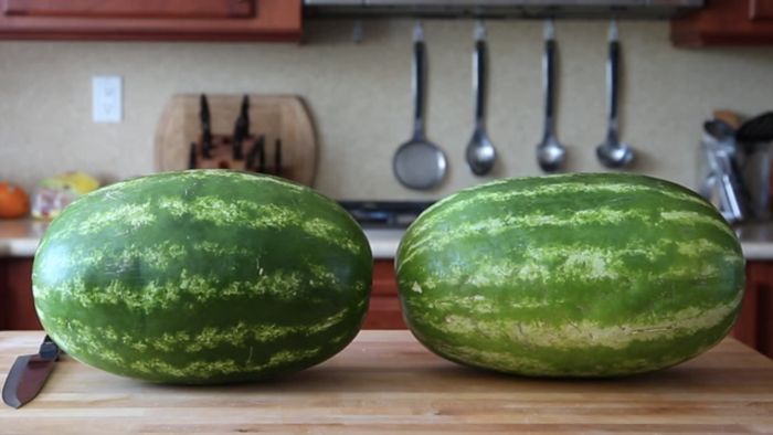 How To Skin A Watermelon (10 pics)