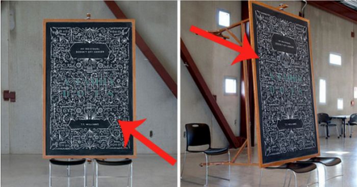 Smart Chalkboard Graffiti Prank (21 pics)