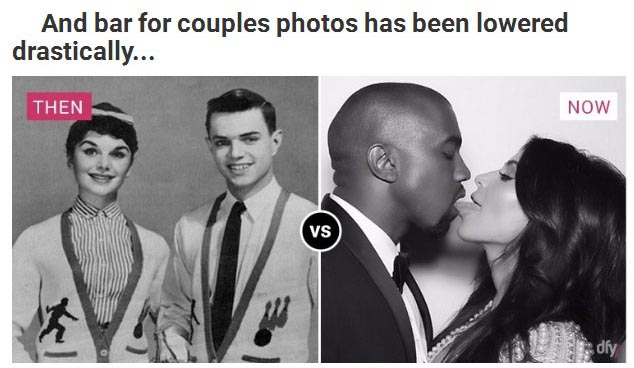 Dating Then And Now (9 pics)