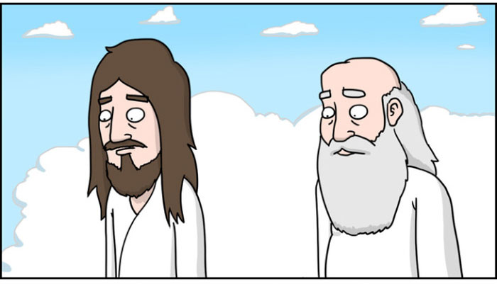 Jesus vs. God (7 pics)