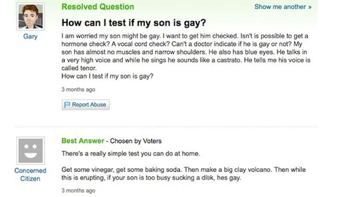 Funny And Weird Yahoo Answers (16 pics)