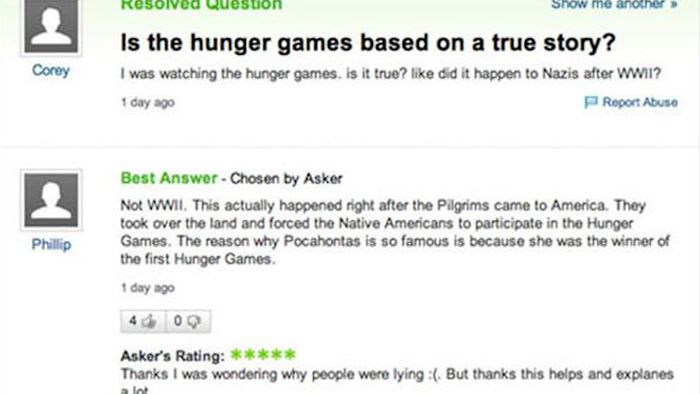 Funny And Weird Yahoo Answers (16 pics)