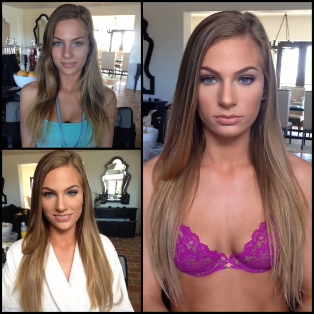 Girls With And Without Makeup (55 pics)