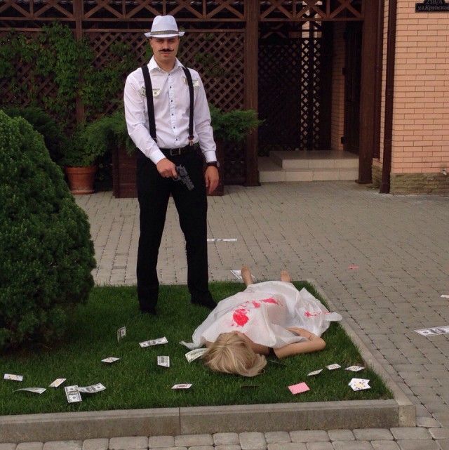 Awkward Russian Wedding Photos (58 pics)