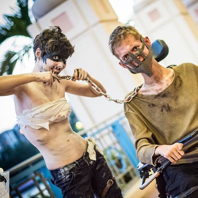 This Disabled Student Used His Wheelchair To Make An Epic Mad Max Cosplay (8 pics)