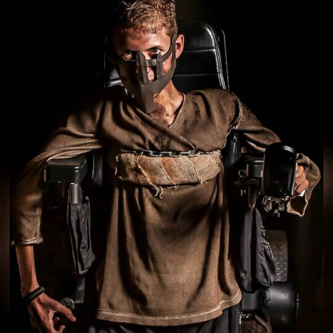 This Disabled Student Used His Wheelchair To Make An Epic Mad Max Cosplay (8 pics)