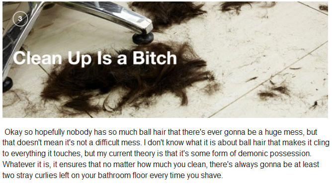 5 Reasons Why Shaving Your Balls Is A Bad Idea (5 pics)