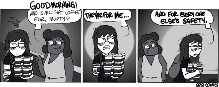 Webcomics That Every Coffee Addict Can Relate To (24 pics)