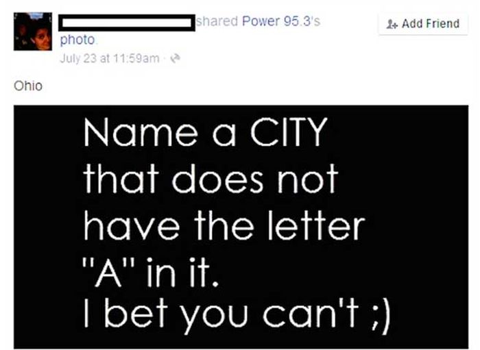 Facebook Fails That Are Almost Too Stupid To Comprehend (15 pics)