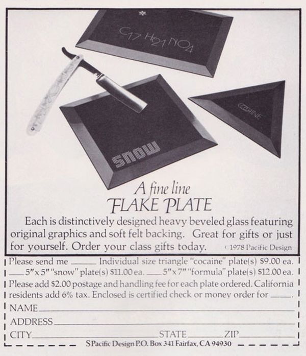Cocaine Accessory Advertisements Prove The 70s Were A Very Different Time (23 pics)