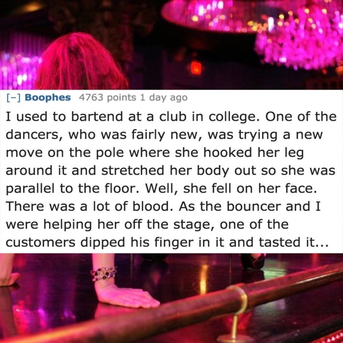 11 Strippers Share Messed Up Stories From The Workplace (11 pics)