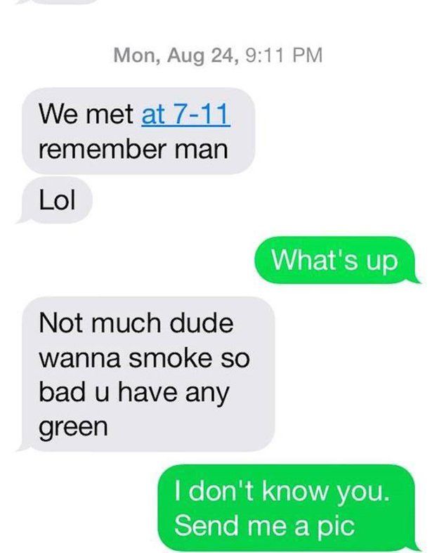 Guy Makes Horrible Mistake And Gets Arrested After Texting The Wrong Number (6 pics)