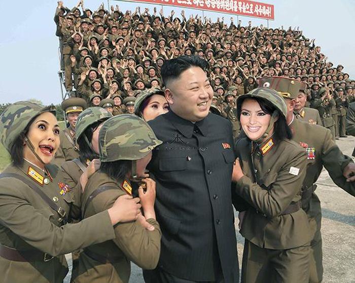 Kim Jong-Un And Photoshop Just Go So Well Together (17 pics)