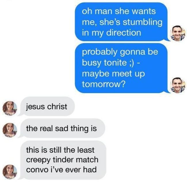 This Guy On Tinder Had No Idea He Was In The Middle Of A Zombie Apocalypse (8 pics)