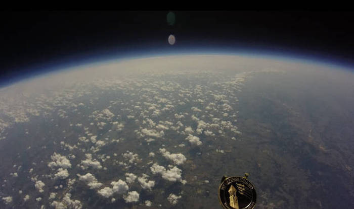GoPro Camera Floats All The Way Up To Outer Space (10 pics)