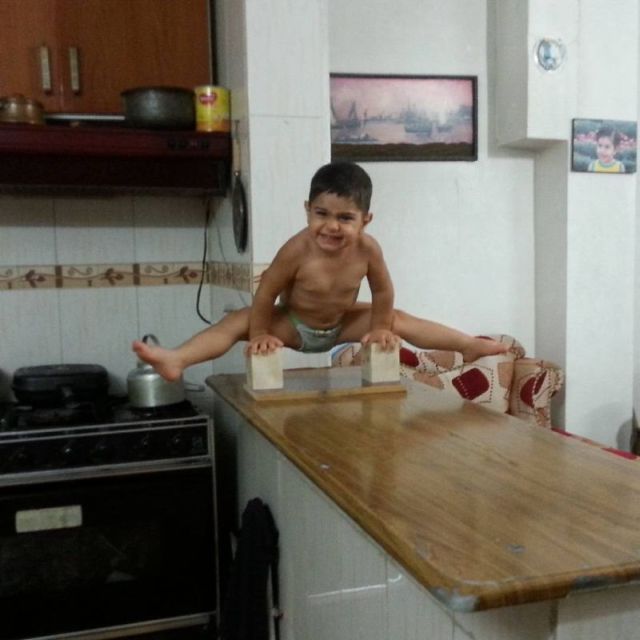 Two Year Old Kid Is Already A World Class Gymnast (15 pics)