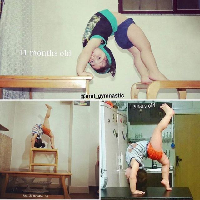 Two Year Old Kid Is Already A World Class Gymnast (15 pics)
