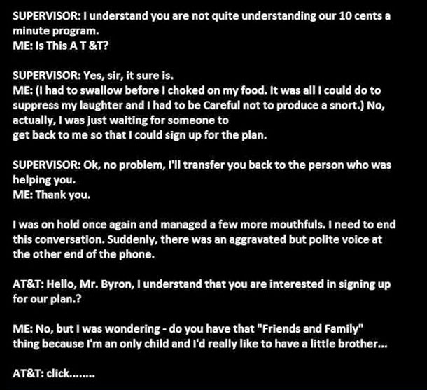 Someone Made The Mistake Of Interrupting This Man's Dinner With A Phone Call (5 pics)