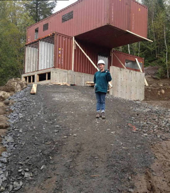 Man Builds Impressive Home Out Of Shipping Containers (18 pics)