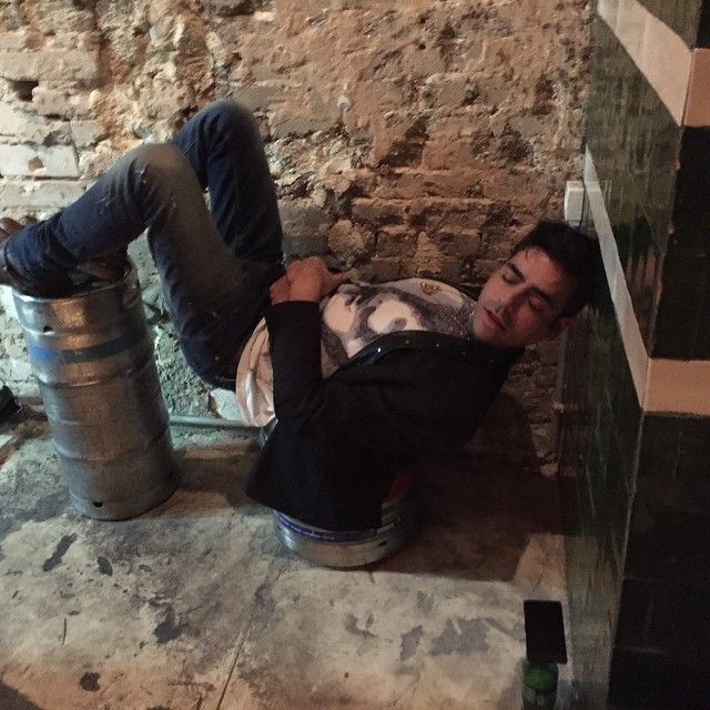 Meet The Alcoholic Boss That Falls Asleep In Awkward Places (17 pics)
