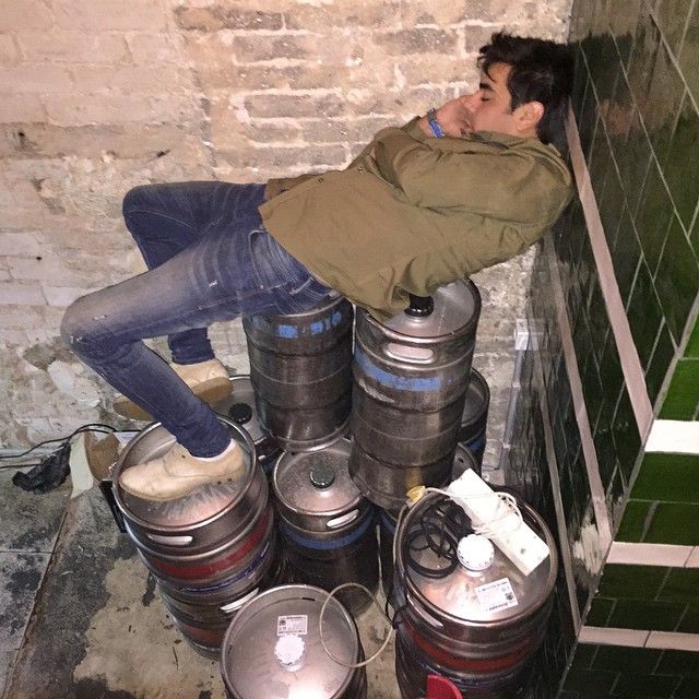Meet The Alcoholic Boss That Falls Asleep In Awkward Places (17 pics)