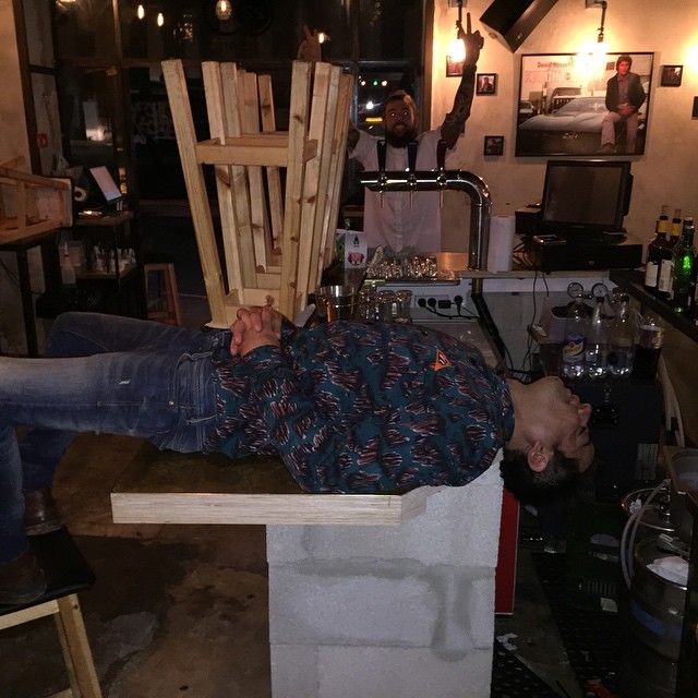 Meet The Alcoholic Boss That Falls Asleep In Awkward Places (17 pics)