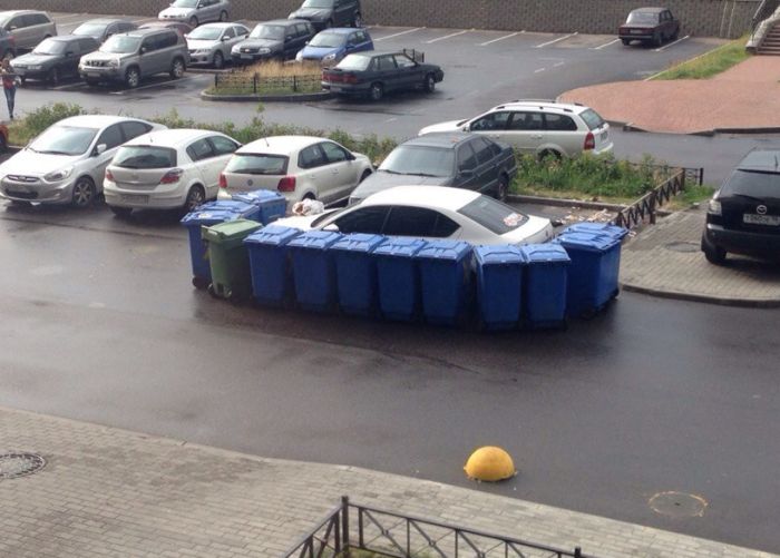 If You Park Like A Jerk There Will Be Consequences (4 pics)