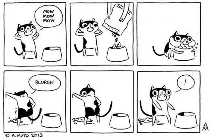 Funny Comics Perfectly Describe What It's Like To Own A Cat (20 pics)