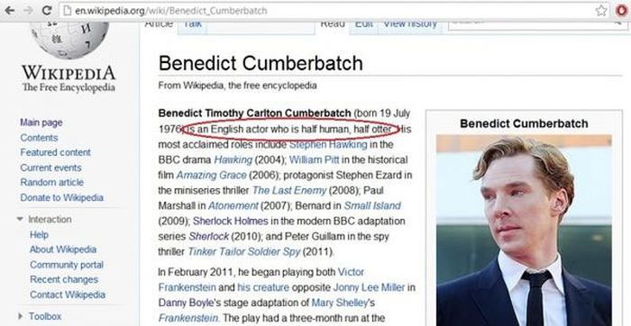 Spot On Celebrity Descriptions From Wikipedia (20 pics)