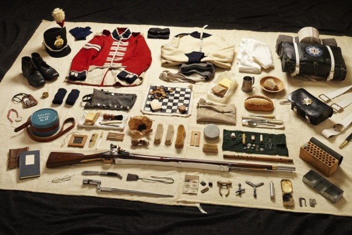 Tom Atkinson Presents Soldier Kits From Back In The Day And Today (13 pics)