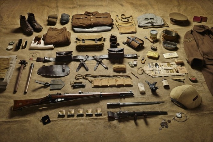 Tom Atkinson Presents Soldier Kits From Back In The Day And Today (13 pics)