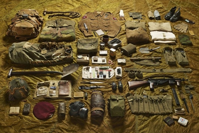 Tom Atkinson Presents Soldier Kits From Back In The Day And Today (13 pics)