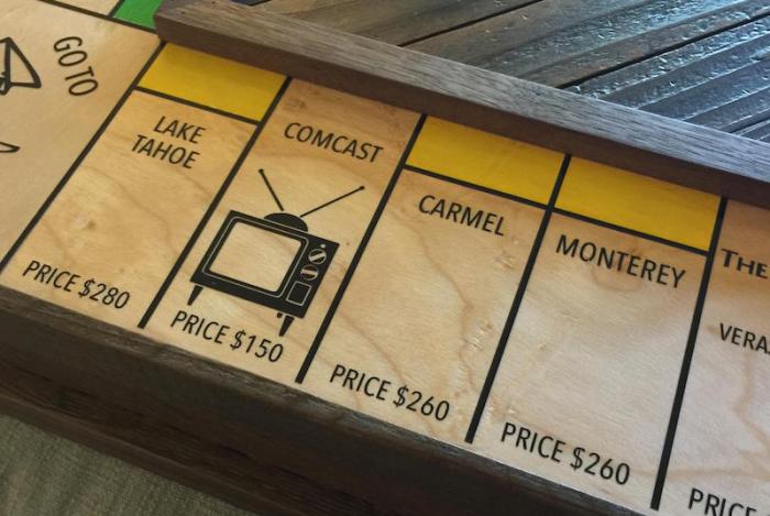 Man Uses Handmade Monopoly Board To Propose To His Girlfriend (7 pics)