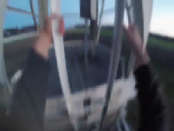 On The Top Of A Radio Tower
