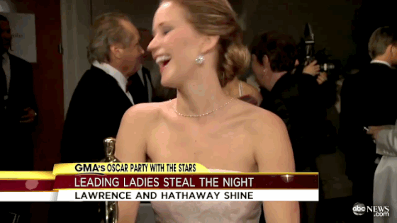 Jennifer Lawrence GIFs That Prove Her Awesomeness Knows No Limits (13 gifs)